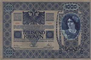 Bankovka Rakousko-uhersko